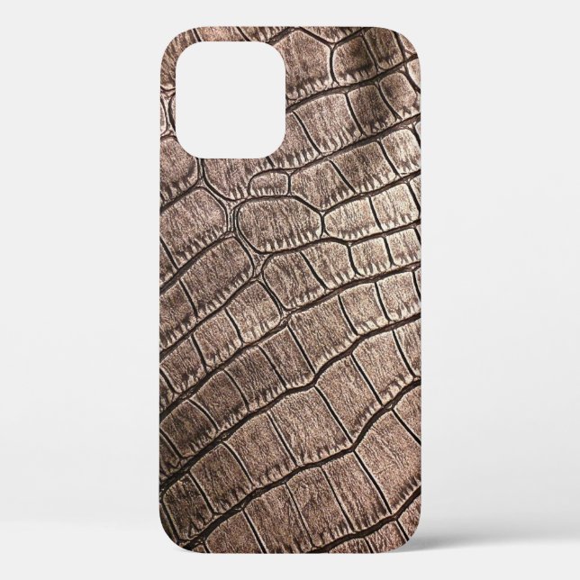 Elegant leather pattern close up.  Case-Mate iPhone case (Back)
