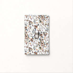 Elegant Leaves Berries Floral Home Decor Light Switch Cover