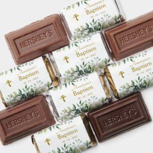 Elegant Leaves Orthodox Christian Baptism Hershey' Hershey's Miniatures