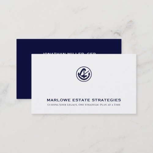 Elegant Legal Business Card