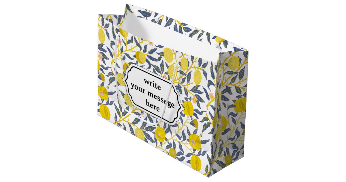 Lemon & Orange Vines Gift Bags