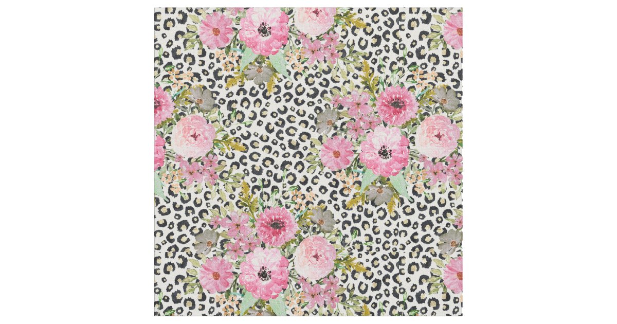 floral and animal print