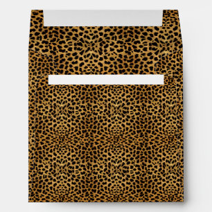 Elegant Leopard Print Envelope