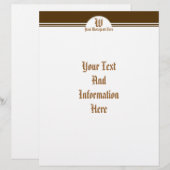 Elegant Letterhead (Front/Back)