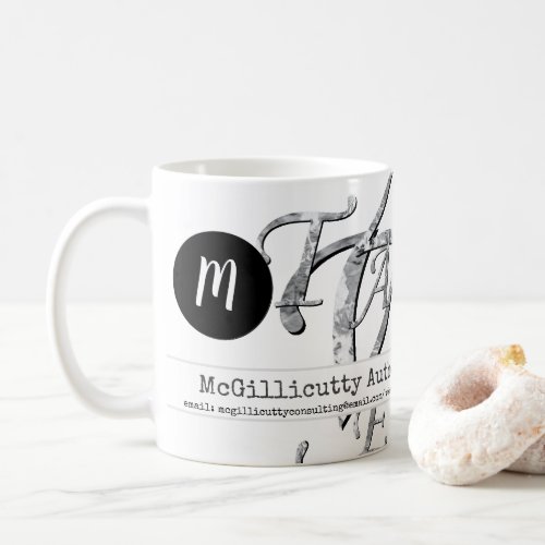 Elegant Lettering for Business Custom Coffee Mug