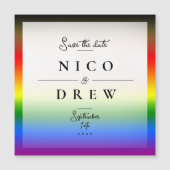 Elegant LGBTQ+ BIPOC Pride Wedding  (Front)