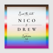 Elegant LGBTQ+ Progress Pride Wedding (Front)