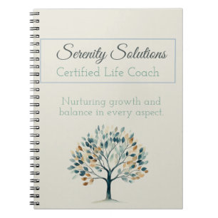Elegant Life Coach Notebook