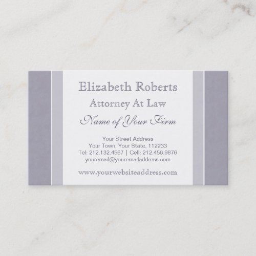 Elegant Light Blue and White Simple Professional Business Card Template