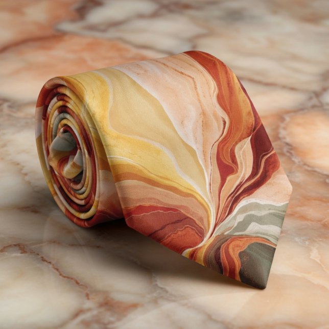 Elegant Light-Colored Marble Neck Tie (Creator Uploaded)