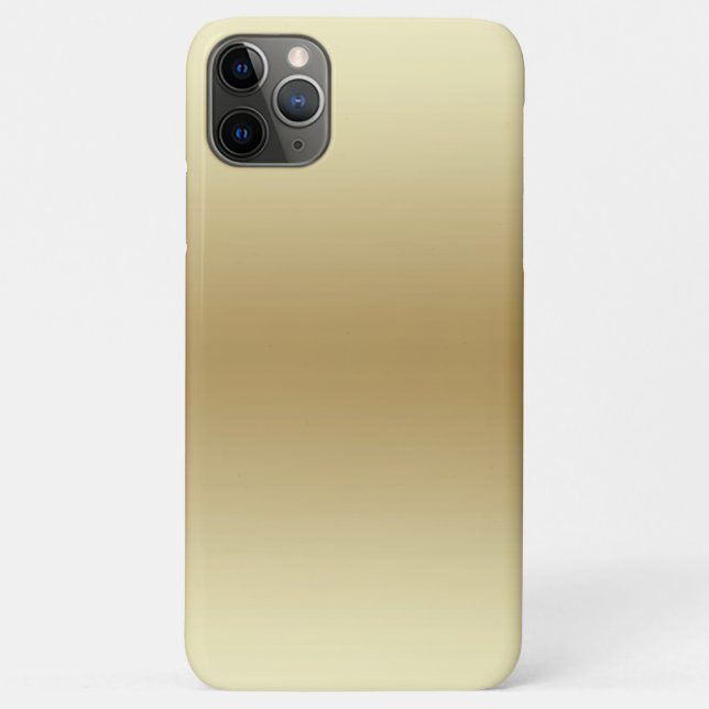 Elegant Light Gold Teal  Case-Mate iPhone Case (Back)
