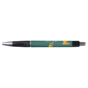 Elegant light green personalize Honeycomb Pen