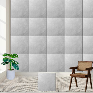 Elegant Light Grey Concrete Texture  Ceramic Tile