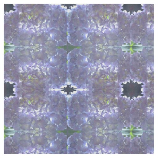 elegant light purple floral Lavender Hydrangea Fabric