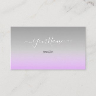 elegant lilac-gray  ombré