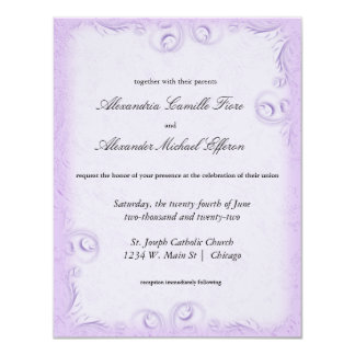 Lilac Wedding Invitations & Announcements | Zazzle