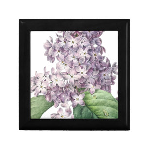 Elegant lilacs keepsake box