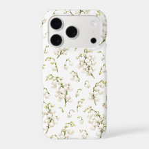 Elegant Lily of the Valley Floral Pattern