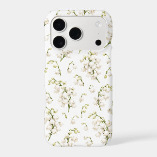 Elegant Lily of the Valley Floral Pattern iPhone 17 Pro Case