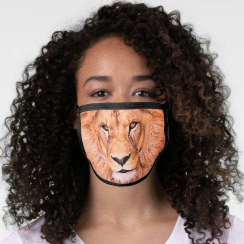 Elegant lion face mask