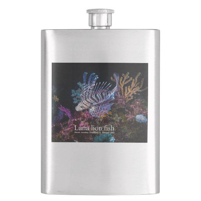Elegant Lionfish Flask (Front)