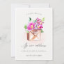 Elegant Lively Pink Floral Mailbox I have Moved Announcement