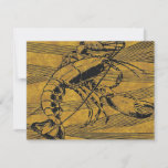 Elegant Lobster Feast Dinner Party Invitation at Zazzle