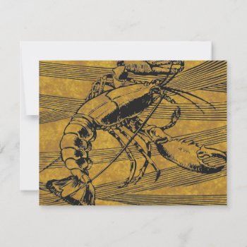Elegant Lobster Feast Dinner Party Invitation by InvitationCafe at Zazzle