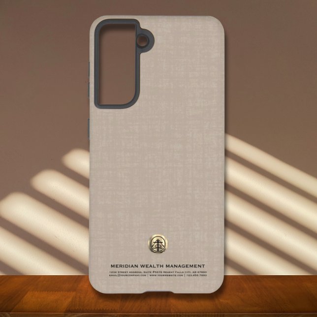 Elegant Logo Business Corporate Company Samsung Galaxy Case (Creator Uploaded)