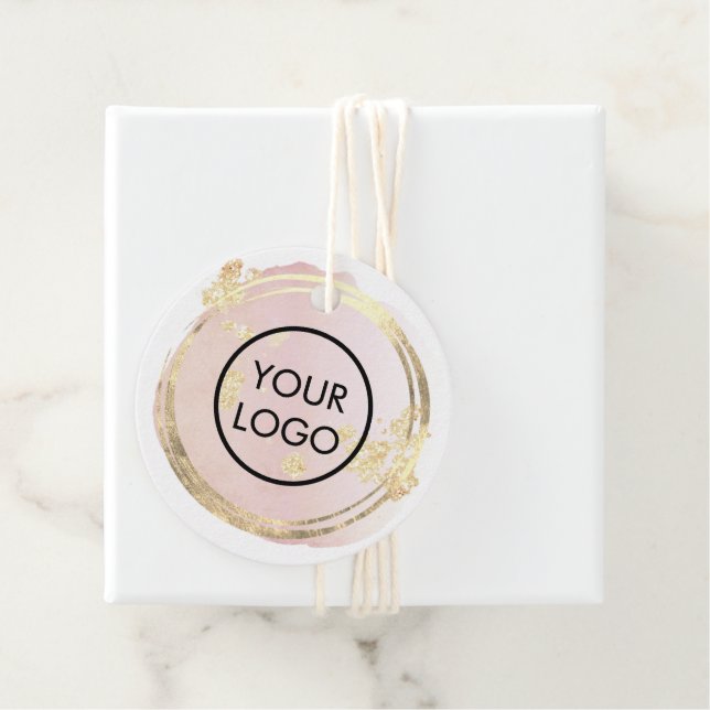 elegant logo product tag (In Situ)