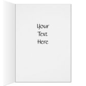 Elegant Lotus Flowers Customizable Card (Inside (Right))