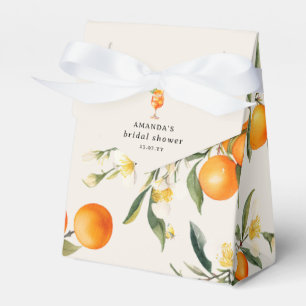 Elegant Love at First Spritz' Bridal Shower  Favor Boxes