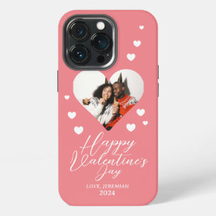 Elegant Love Happy Valentine's Day Family Photo iPhone 13 Pro Case