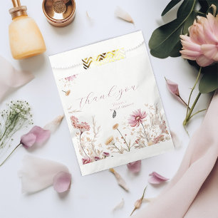 Elegant Love in bloom Bridal shower   Favor Bag