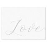 Elegant Love Wedding Tissue Paper