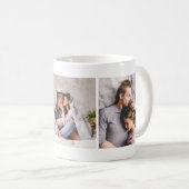 Elegant Loving Couple Photo Collage Mug (Front Right)
