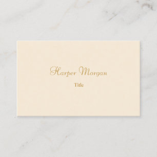 Elegant lux botanical gold Business Card