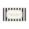 Elegant Luxe Bold Black and White Stripes