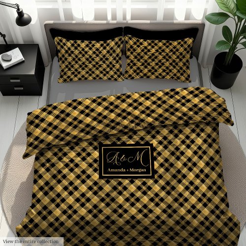 Elegant Luxe Style Anniversary Gift Duvet Cover 