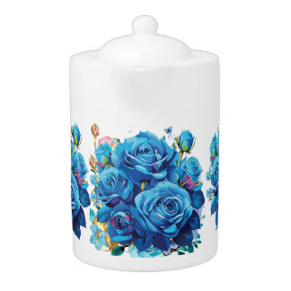 Elegant Luxury Ceramic Kitchenware Gift Teapot