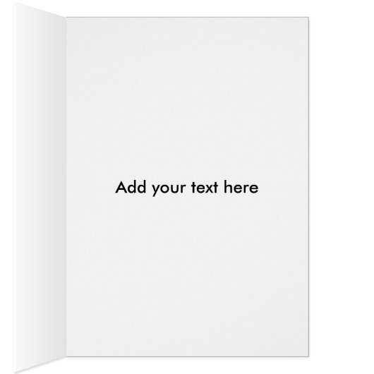 Elegant luxury custom faux gold foil floral damask (Inside (Right))