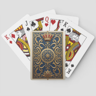 Elegant Luxury Custom Photo Poker Cards