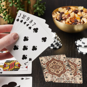 Elegant Luxury Custom Text Poker Cards