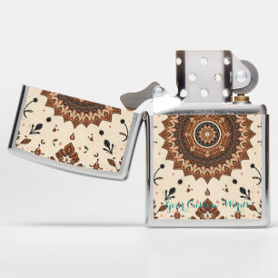 Elegant Luxury Custom Text Zippo Lighter