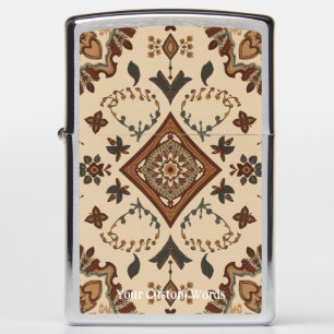 Elegant Luxury Custom Text Zippo Lighter