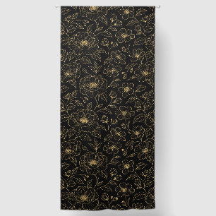 Elegant Luxury Floral Seamless Blackout Curtains