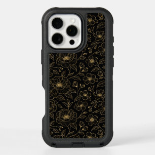 Elegant Luxury Floral Seamless iPhone 16 Pro Max Case