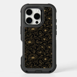 Elegant Luxury Floral Seamless iPhone 16 Pro Case