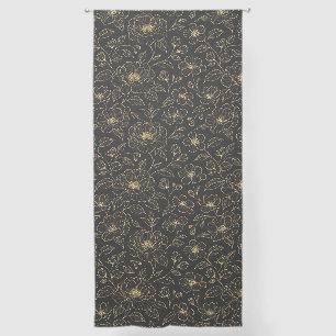 Elegant Luxury Floral Seamless Sheer Curtains