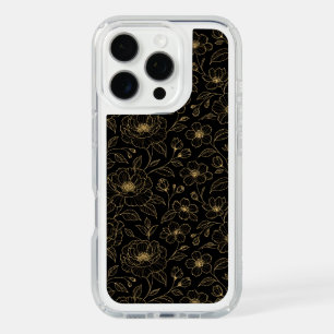 Elegant Luxury Floral Seamless iPhone 16 Pro Case